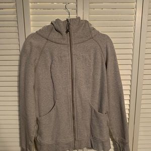 Gray Lululemon zip up jacket